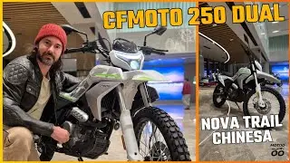 CFMoto 250 Dual: boa trail para o Brasil? Rafael Miotto direto da China