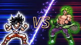 Goku OP VS BrolyDBS Mugen Battle In Jump Force Mugen
