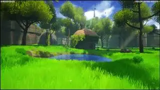 Calm Stylized Forest