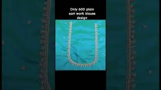special aati work blouse design under 600 please dm for order #viral #wedding#ytstudioes #shortvideo