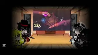 Archer,Executioner,clock and lunar react to Ultra violence geometry dash (fixed)