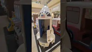 RG Mitchell NASA Space Shuttle kiddie ride (No Joy Stick)