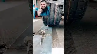 tyre testing of exposure free #automobile #satisfying #tools #mechanic #viral #uk #indonesia #car
