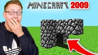 Wir spielen DIE ERSTE MINECRAFT VERSION 🤣 (2009)