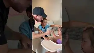 I Tricked Him into Drinking Medicine! #funny #shorts