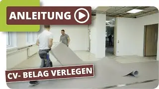 PVC-Belag verlegen und verschwei&szlig;en