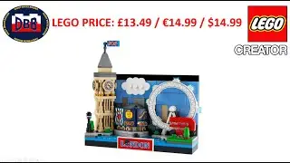 LEGO CREATOR 40569 London Postcard - Speed Build