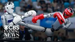 Machine goes up against machine in Beijing’s Robot Games