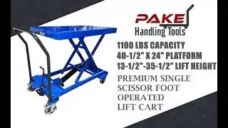 Premium Scissor Lift Table 1100 lbs 40-1/2