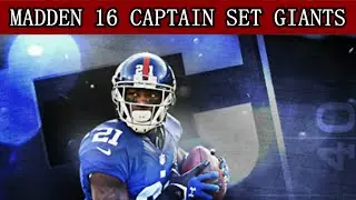 ► MUT 16 NEW YORK GAINTS CAPTIAN SET! DOMINIQUE RODGERS-CROMARTIE 90 ELITE!