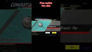 Free mythic pan skin 😱 #free #freerewards #tipsandtricks #pubgm #viralshorts