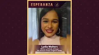 Esperanza - Speakers series | Lydia Walters | Winner Skulls and Roses 2019 -  Amazon Prime series.