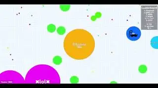вышел в топ agar.io [2]