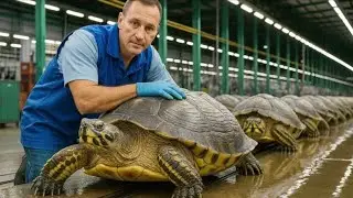 Inside the Turtle Leather Factory &mdash; How Giant Turtle Shells Become Luxury Bags - Full process