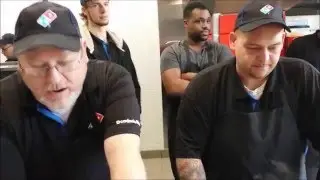 Domino's FASTEST PIZZA MAKING COMPETITION (gotta c this!) w/ Dayton's 
