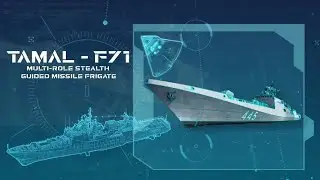 INS Tamal, the latest stealth multi-role frigate, in Kaliningrad 2025