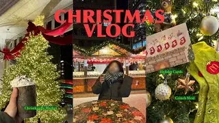 🇺🇸 연말 브이로그 | 시카고 크리스마스 마켓 🎄 | 맥도날드 그린치 밀 💚 | 손그림 새해 연하장 | 새해 다이어리 기록하기 📔