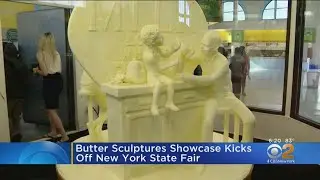 Butter Sculpture Showcase Kicks Off New York State Fair