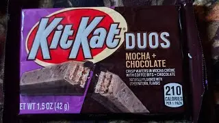 Josh's Snack & Candy Reviews KitKat Duos Mocha + Chocolate