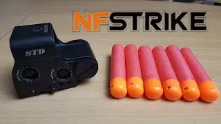 NFSTRIKE red dot et fl&eacute;chette lumineuse nerf m&eacute;ga FR HD