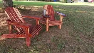 Tennessee red cedar adirondack
