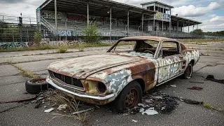 ASMR Car Restoration! 1967 Ford Mustang Full Restoration from Abandoned State to Looking New | USA