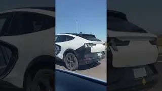 Ford Mach-E spotted in Arizona on the 101 highway