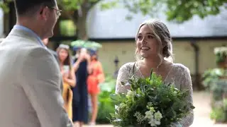 Kathryn and Lewis Wedding Ceremony at Bury Court Barn