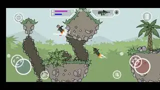 First time i play this game #youtube #mini militia 