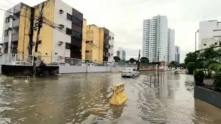 CHUVA NO RECIFE RUAS ALAGADAS 25 05 2022 INUNDAÇÃO TODOS ILHADOS JABOATÃO PE BRASIL
