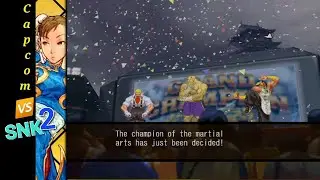 CAPCOM vs SNK 2 - Sagat/Eagle/yun Arcade mode