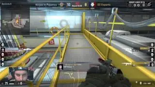 CS:GO Forest 1 vs 3 awp clutch