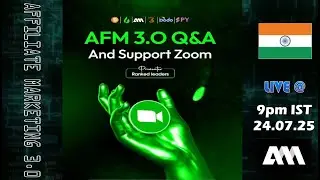 Hindi | 24th July, Thursday - Affiliate Marketing 3.0 -  Q&A and Support Zoom