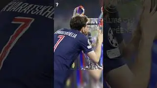 Триумфальный финал Кварацхелия в Лиге Чемпионов  #championsleague  #parissaintgermain #inter