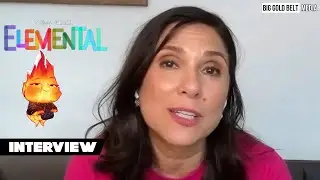 Shila Vosough Ommi Interview | Voice of 'Cinder Lumen' | Elemental (2023)