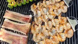 Surf and Turf mit Rinderknochenmark