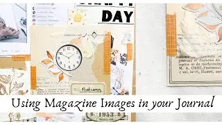 Using Magazine Images in your Journal Part 3 - Tip-In