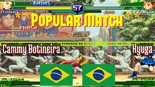 @sfa3: Cammy Botineira (BR) vs Hyuga (BR) [Street Fighter Alpha 3 Fightcade] Jan 1