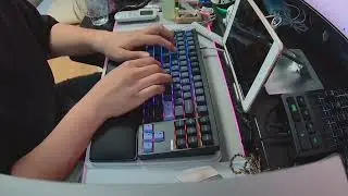 프리플로우 머코우즈 MCHOSE GX87 Mist Blue Axis (순정)