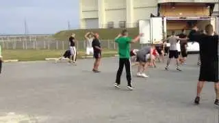 2013 Functional 5k warm up Camp Kinser Okinawa Japan