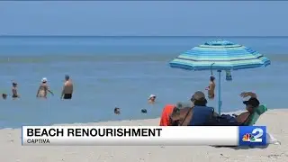 Beach renourishment project to help restore coastline on Captiva Island
