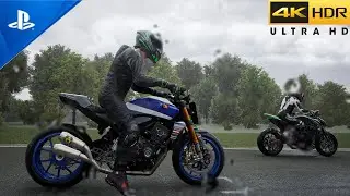 RIDE 5 - Honda CB1000R-RM 2021 Race Rainy Gameplay (4K/60FPS)
