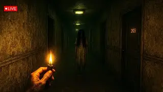 I Rented a Haunted Apartment | Haunted Room 205 | Live 🔴