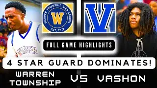 Illinois MR BASKETBALL Jaxson Davis ERUPTS for 33!!! | Warren Township vs Vashon!