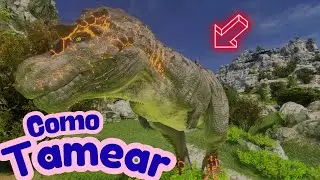 Como Tamear Un Gargant Tyrannosaurus Monarch Al Estilo JD | Ark Survival Ascended