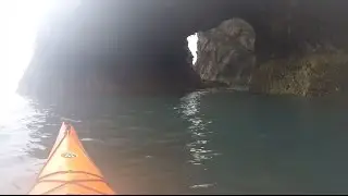 Kayaking Caines Head in Resurrection Bay, Seward, Alaska