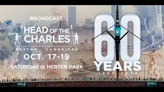 Saturday @ Herter Park: HOCR60 2025 Head Of The Charles Regatta - Broadcast on The Rowing Channel