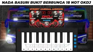 Telolet Basuri Pianika Nada Bukit Berbunga 18 Not Remix Modul Okdj