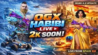 BGMI LIVE 🔴 Full Rush Gameplay | 1v4 Clutches | Hindi 🇪🇸 #bgmilive #bgmi 1v4