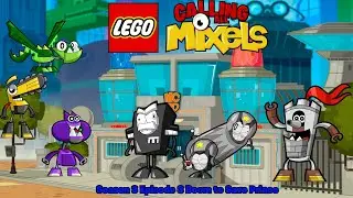 Lego Calling All Mixels S3 Ep3 Бум, чтобы спасти Принца (покадровая съемка)